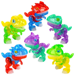 Glow In Dark Assemblesaurus 12ct - LLB Toys