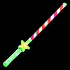 16" LIGHT-UP CHRISTMAS THEME WAND LLB Light-up Toys