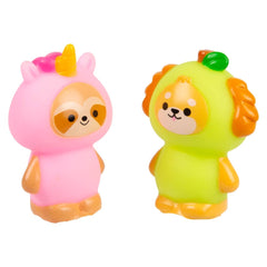2" Rubber Kawaii Dressed Animals - LLB Toys