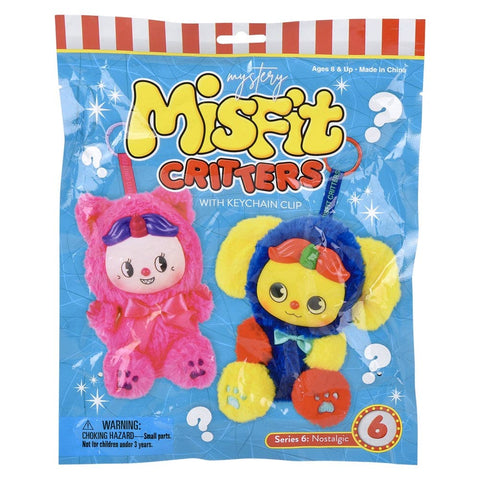 5.5" Misfit Critters Nostalgic Bag Series F - LLB Toys Plush