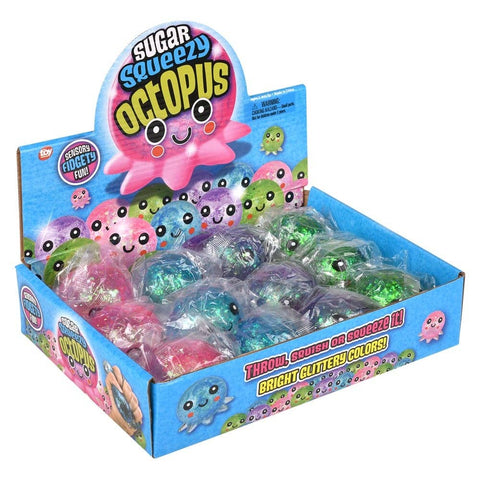 2.5" Squeezy Sugar Octopus LLB Candy