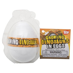 3" Growing Dinosaur Egg Novelty Toy 12ct - LLB Toys