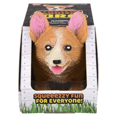 4" STRETCHY, SQUISH CORGI LLB Squishy Toys