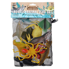 11PC MESH BAG AQUATIC ANIMAL ASSORTMENT LLB kids toys