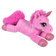 10" Mink Highlight Laying Unicorn Plush - LLB Toys