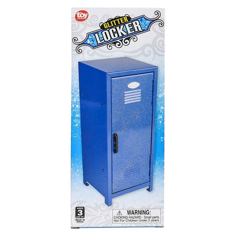 Glitter Mini Metal Locker 11" LLB kids toys