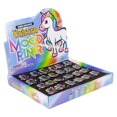 UNICORN MOOD RING 1" (24PCS/UNIT) LLB kids toys