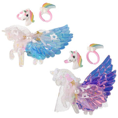 Unicorn Hair Accessory Set 12ct - LLB Toys