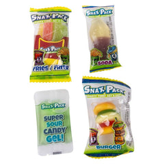 Snax Pack Toy & Gummi Candy Surprise 12ct - LLB Toys