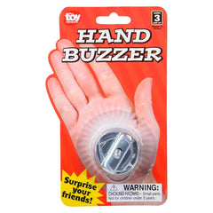 1.5" WIND-UP METAL HAND BUZZER LLB kids toys