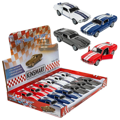 5" DIE-CAST 1967 SHELBY GT500 LLB Car Toys