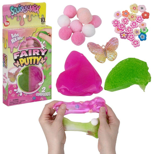 Squishy-Mix Fairy Putty 12ct - LLB Toys
