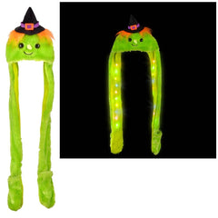 Light-Up Plush Witch Hat Scarf - LLB Toys
