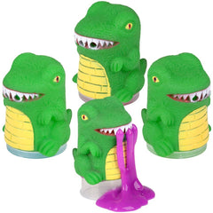 3" SQUEEZE DINOSAUR SLIME LLB Slime & Putty