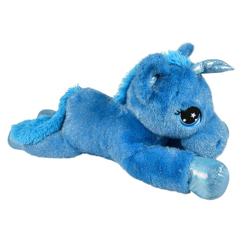 36" Mink Highlight Laying Unicorn  Plush - LLB Toys