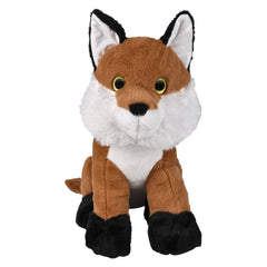 Sitting Fox 18in Plush Toy - LLB Toys
