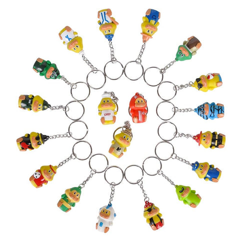 1.5" COLLECTIBLE DUCKY KEYCHAINS LLB Keychain