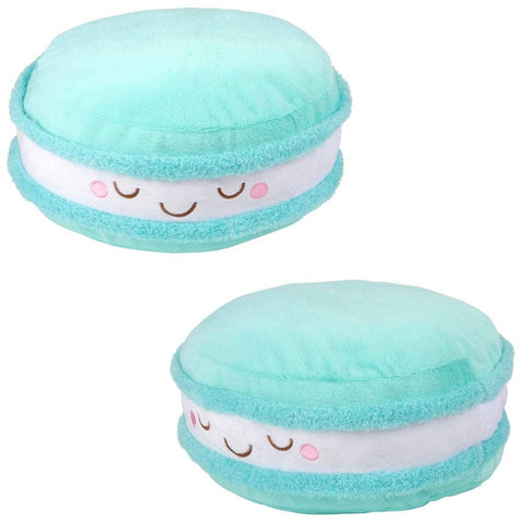 14" Teal Macaron Plush Pillow - LLB Toys