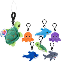 4" Sealife Backpack Clip #2 - LLB Toys