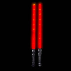 51.5" Super Bright Red Light-Up Double Sword - LLB Toys