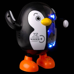 7" Light And Sound Dancing Penguin Robot - LLB Toys