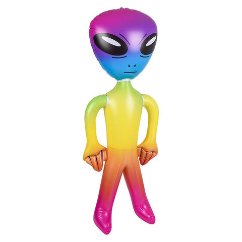 63" GIANT RAINBOW ALIEN INFLATE LLB Inflatable Toy