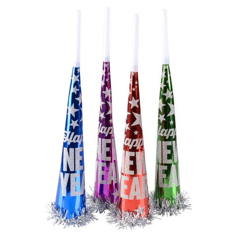 17.5" "HAPPY NEW YEAR" HORN LLB kids toys