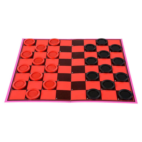 Checkers Set 11" X9.75" Game - LLB Toys