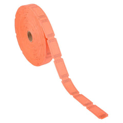 BLANK SINGLE TICKET ROLL ORANGE LLB kids toys