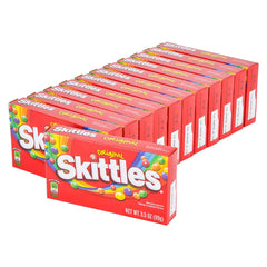 SKITTLES ORIGINAL THEATER BOX CANDY 12PC/CASE LLB Candy