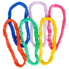PLASTIC LEIS 1.25" 32" LENGTH LLB kids toys