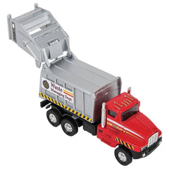 6" DIE-CAST PULL BACK SANITATION TRUCK 144/ LLB Car Toys