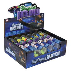 Premium Blue Light-Up Slingshot Dragonfly 12ct - LLB Toys