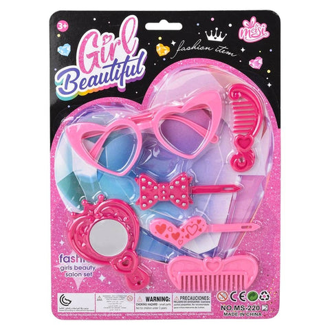 6pc Fashion Heart Play Set - LLB Toys