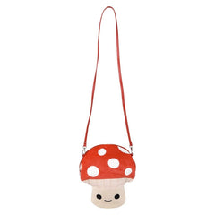 Mushroom Plush Crossbody 10"x11" - LLB Toys