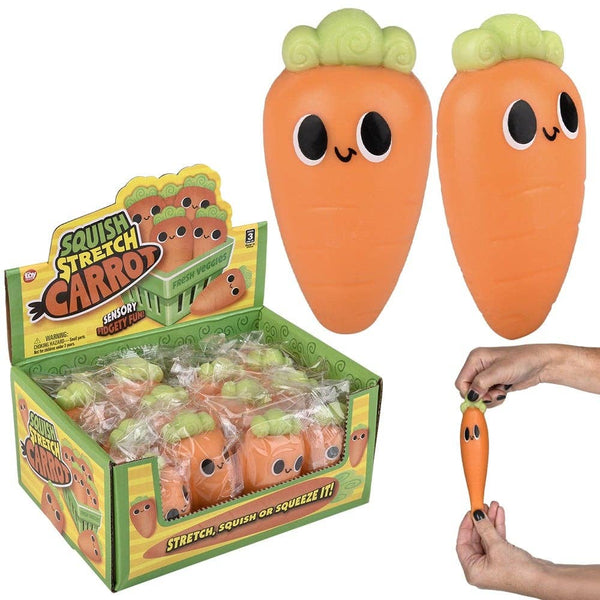 Squish Stretch Carrot 3.5