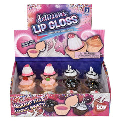 1.25" CUPCAKE LIP GLOSS LLB kids toys