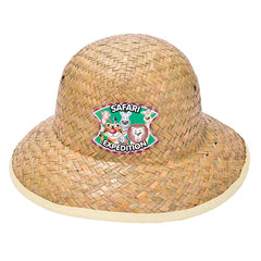 CHILD SIZE STRAW SAFARI HAT - LLB Toys
