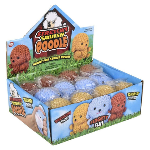 2" SQUISH AND SQUEEZE POODLE LLB Squishy Toys