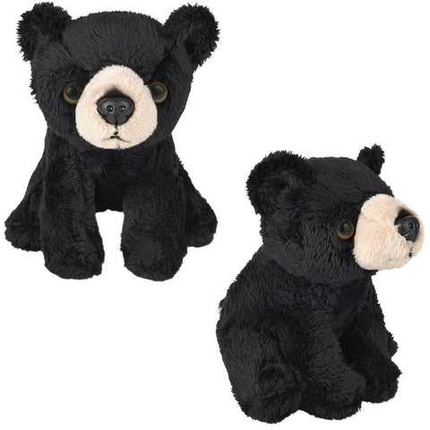 5" BUTTERSOFT SMALL WORLD BLACK BEAR LLB Plush Toys