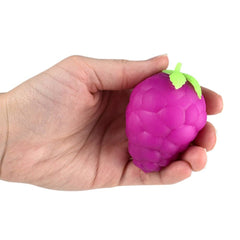 Squish Stretch Fruit Assortment 2"- 4.75" 12ct   - LLB Toys
