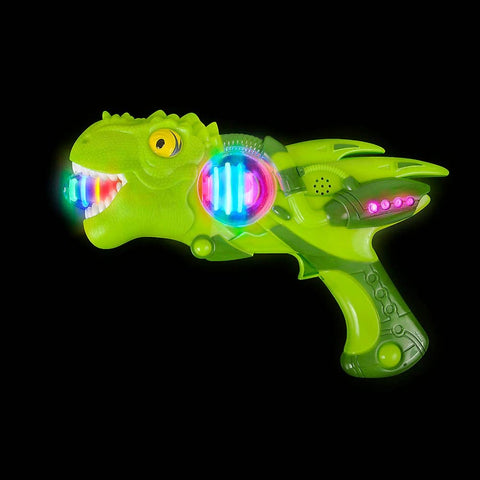 11.5" SUPER SPINNER T-REX BLASTER LLB kids toys