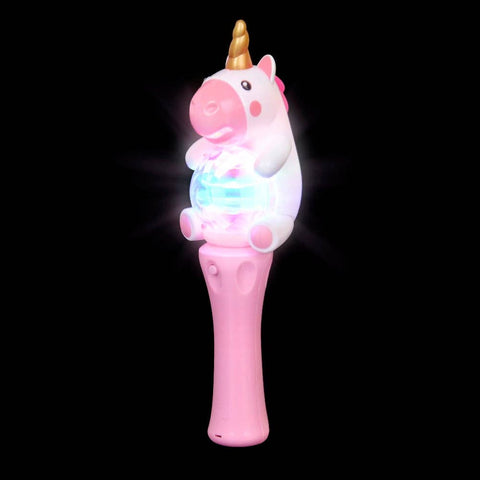 11" UNICORN SPINNING WAND LLB kids toys