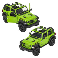 5" Die-cast 2018 Jeep Wrangler Open Top Car Toys - LLB Toys