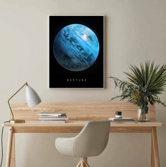 Blue Giant Canvas Wall Art Print