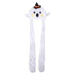 Light-Up Plush Ghost Hat Scarf - LLB Toys