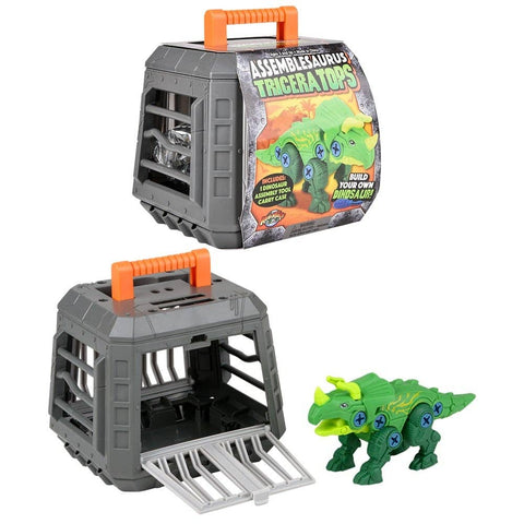ASSEMBLESAURUS TRICERATOPS AND ENCLOSURE LLB kids toys