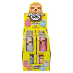 Marshmallow Sloth 3" 12ct- LLB Toys