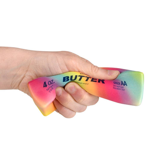 5.3" Super Soft Slow Rise Rainbow Butter Squish - LLB Toys