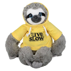 18.5" SLOTH WITH HOODIE LLB Plush Toys